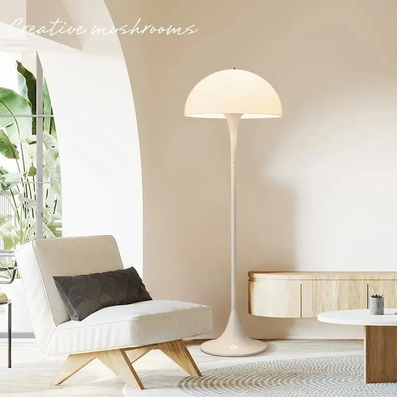 Danish Designer Cream Style White Floor Lamp Living Room lamp