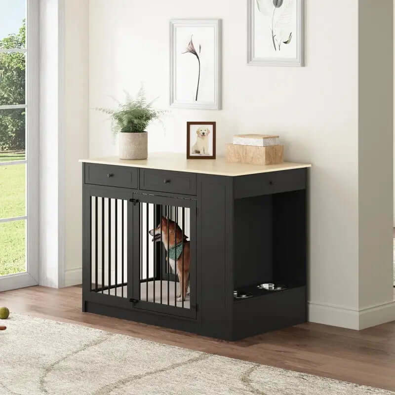 Egina Wooden Furniture Crate with Single Door