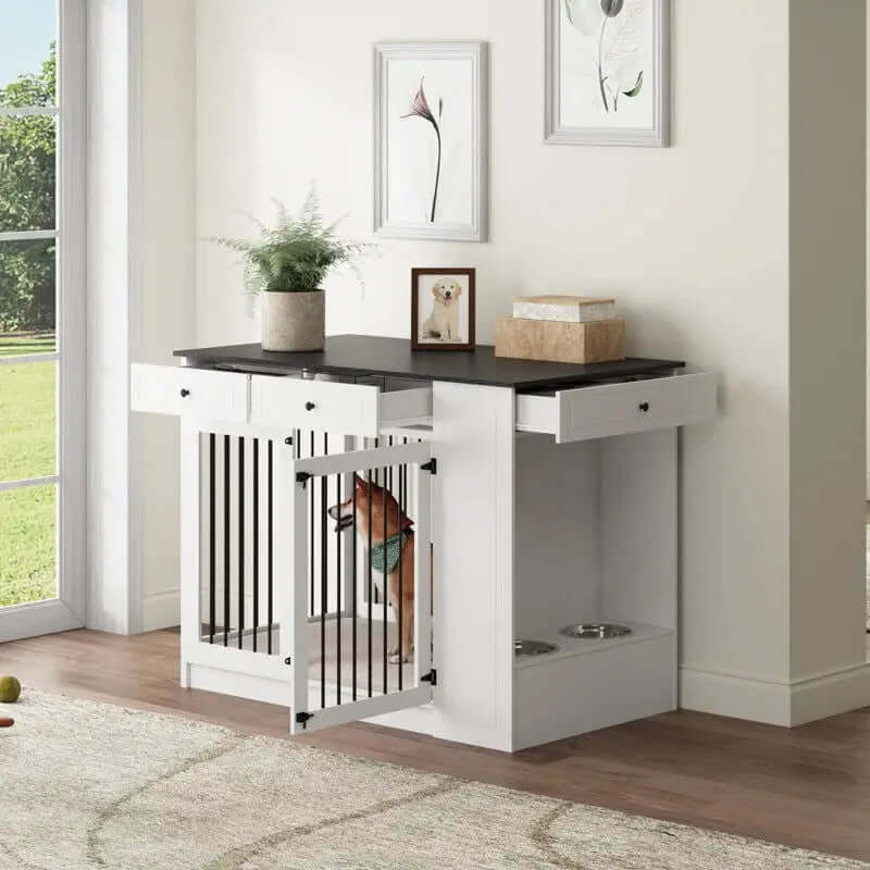 Egina Wooden Furniture Crate with Single Door