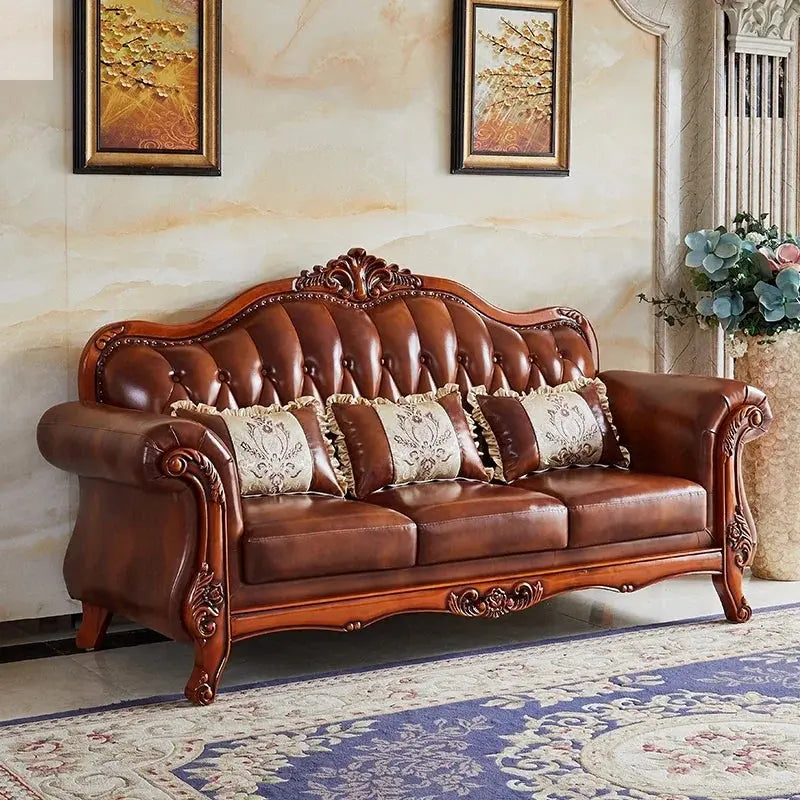 European Design furniture with Genuine Leather Modern Style Sofa