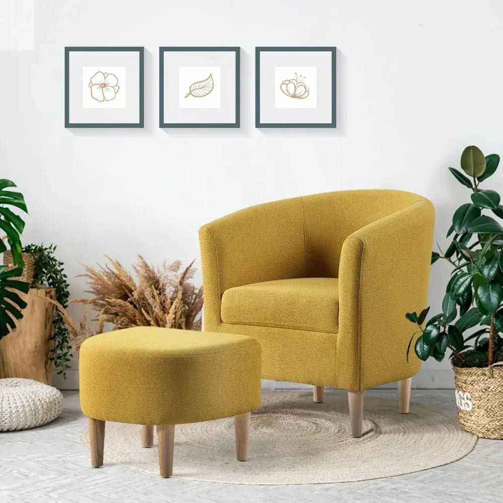 Modern Accent Chair, Upholstered Arm Chair